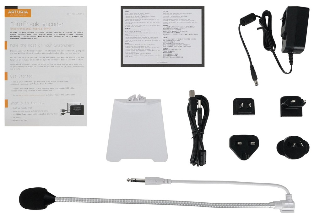 Arturia MiniFreak Vocoder Spontaneous Algorithmic Synthesizer, Polyphonic Hybrid