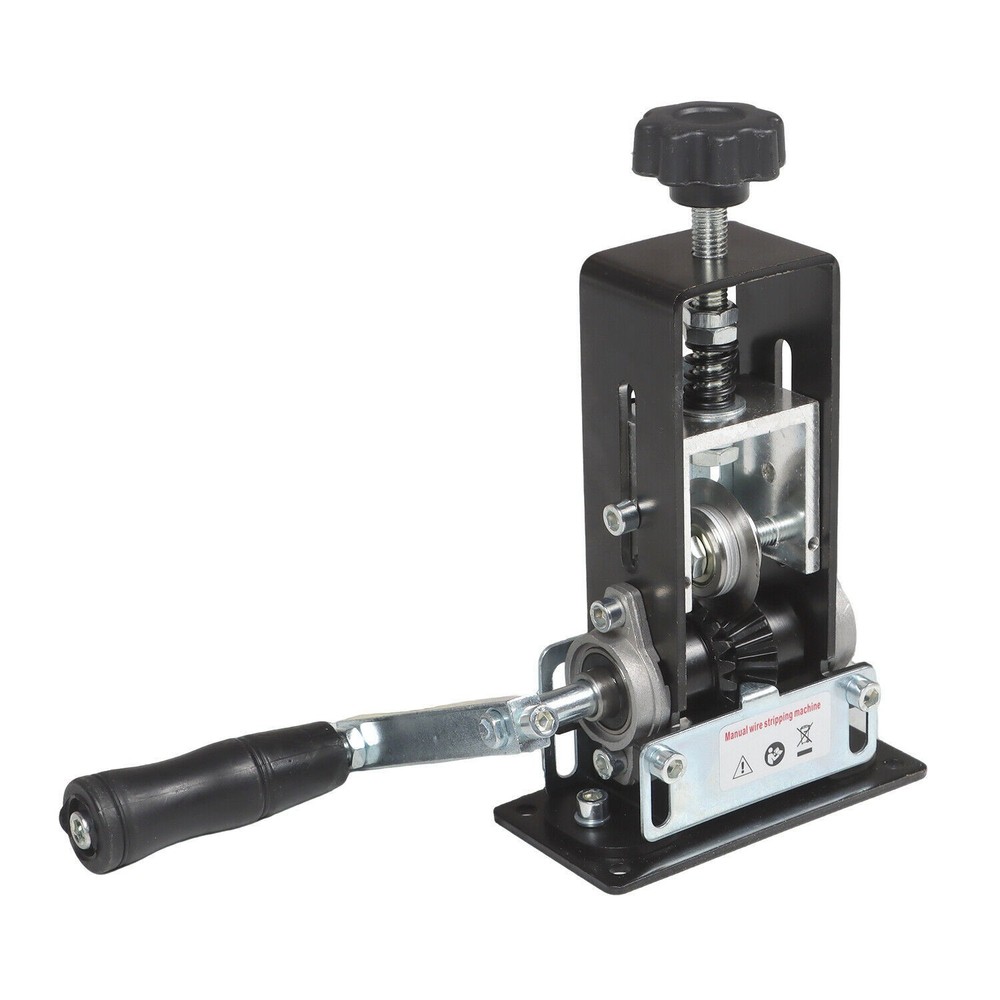Manual Wire Stripping Machine Drill Powered Hand Crank Stripper 1-20MM Tool