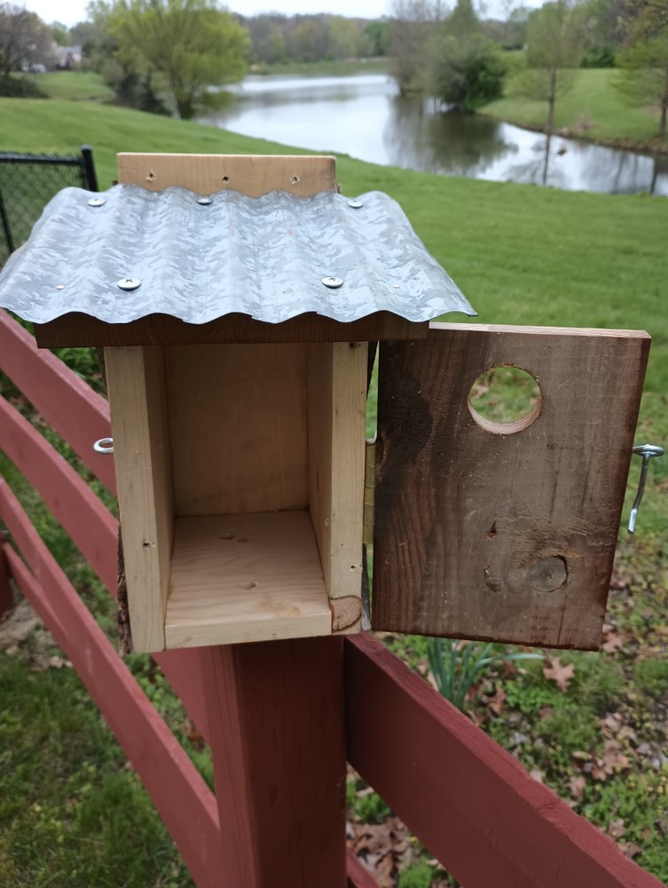 RUSTIC Handmade BIRDHOUSE using recycled/reclaimed material