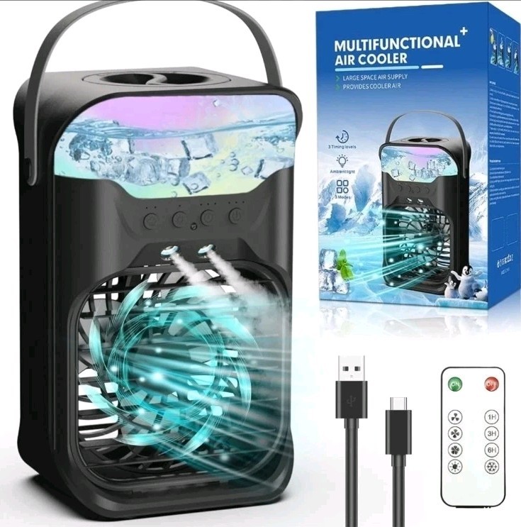 Multifunctional Air Cooler Large Space Air Supply Three Speeds Remote Control