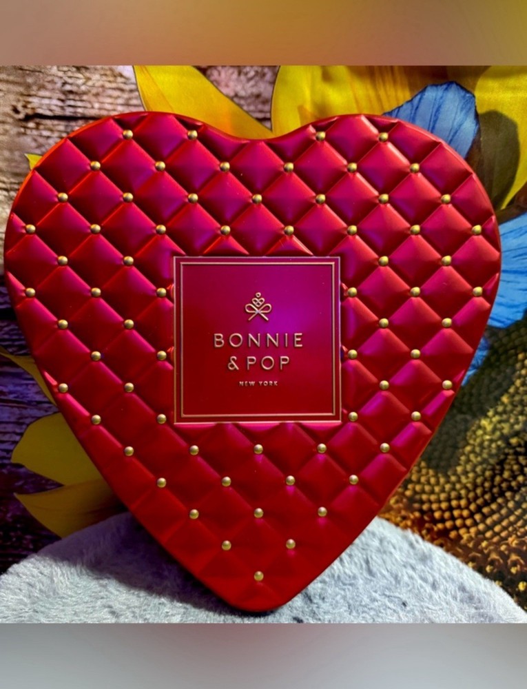 Bonnie & Pop Heart Shaped Tin