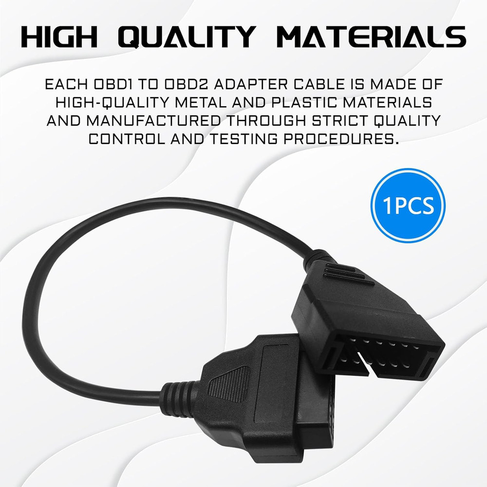 OBD1 Scanner, OBD1 to OBD2 GM Adapter, OBD 1 Scanner Cable Code Reader