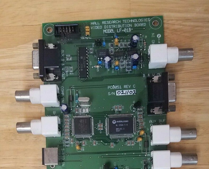 (N) Hall Research Video Distribution Board, Model: LF-01B (B975)