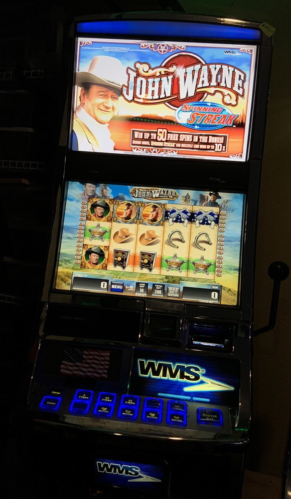 WMS WILLIAMS SLOT MACHINE BB2 SOFTWARE SET - JOHN WAYNE SS