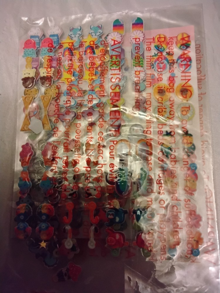 Puff Stick On Earing Kit. Opened. Never Used.