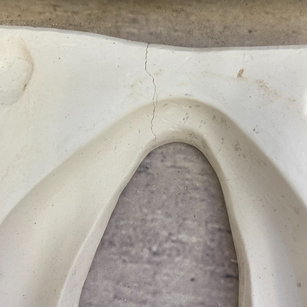 Unbranded Ceramic Slip Casting Mold Bed Pan