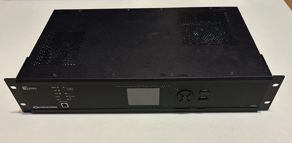 Crestron PRO3 Control Processor + 1 Crestron C3COM-3 Card [USED]