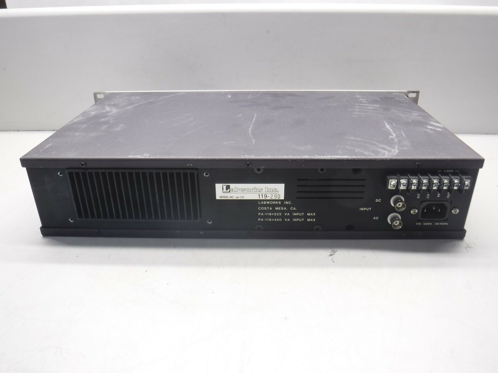 Labworks PA-119 Linear Power Audio Servo Amplifier