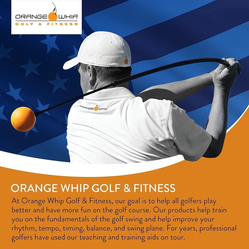 Golf Swing Trainer Aid Patented & for Improved Rhythm, Flexibility, Balance,...