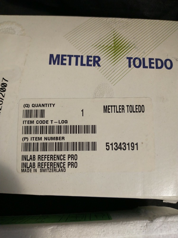 METTLER TOLEDO 51343191 InLab Reference PRO PH ELECTRODE