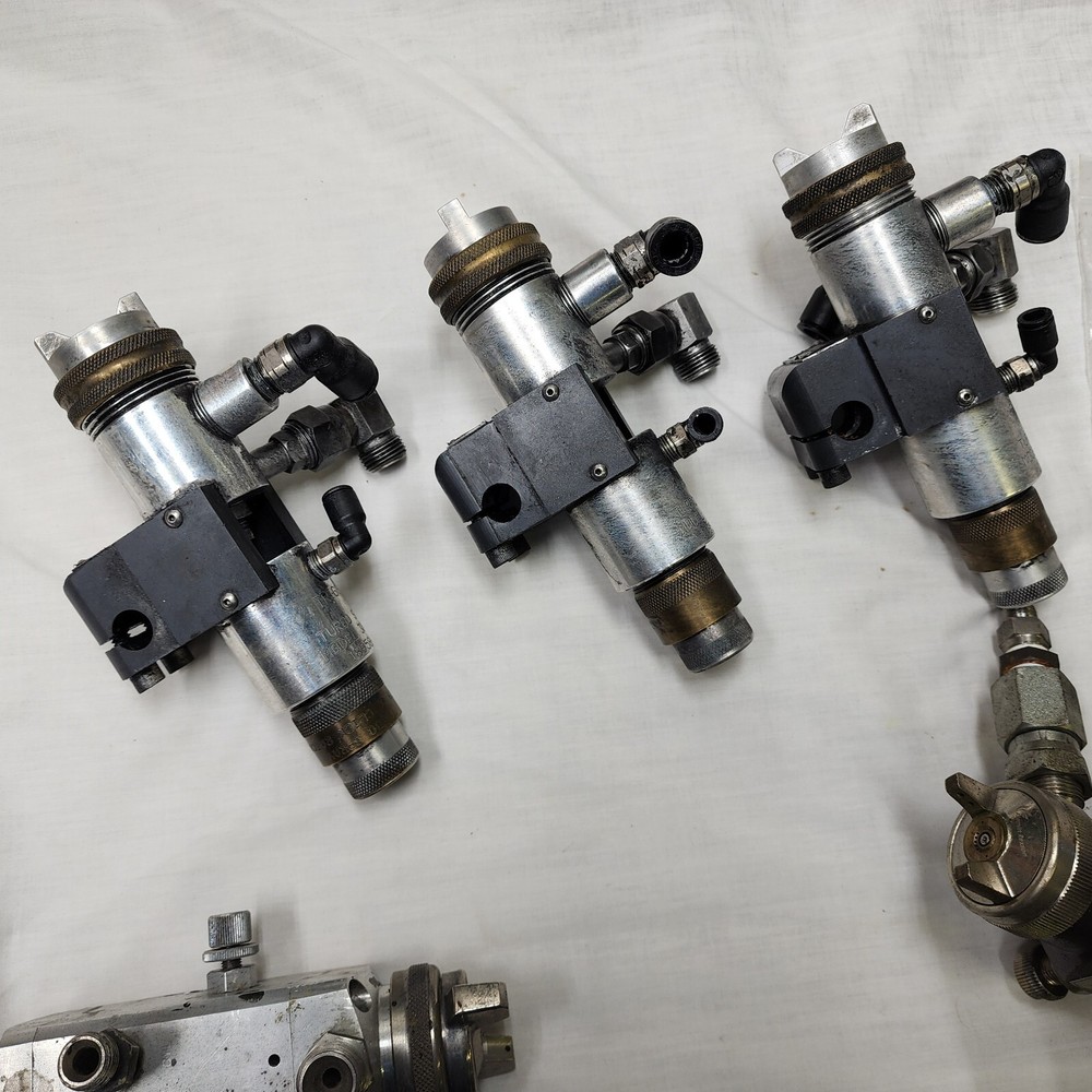 Five Industrial Paint Sprayers, Kremlin, DeVILbiss, Turbo