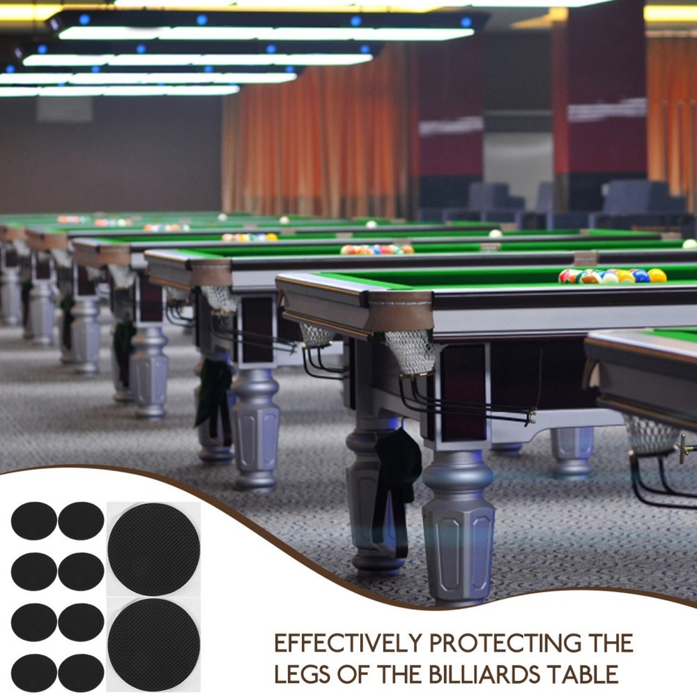 10Pcs Table Foot Elevating Pads for Billiards Table Leveling