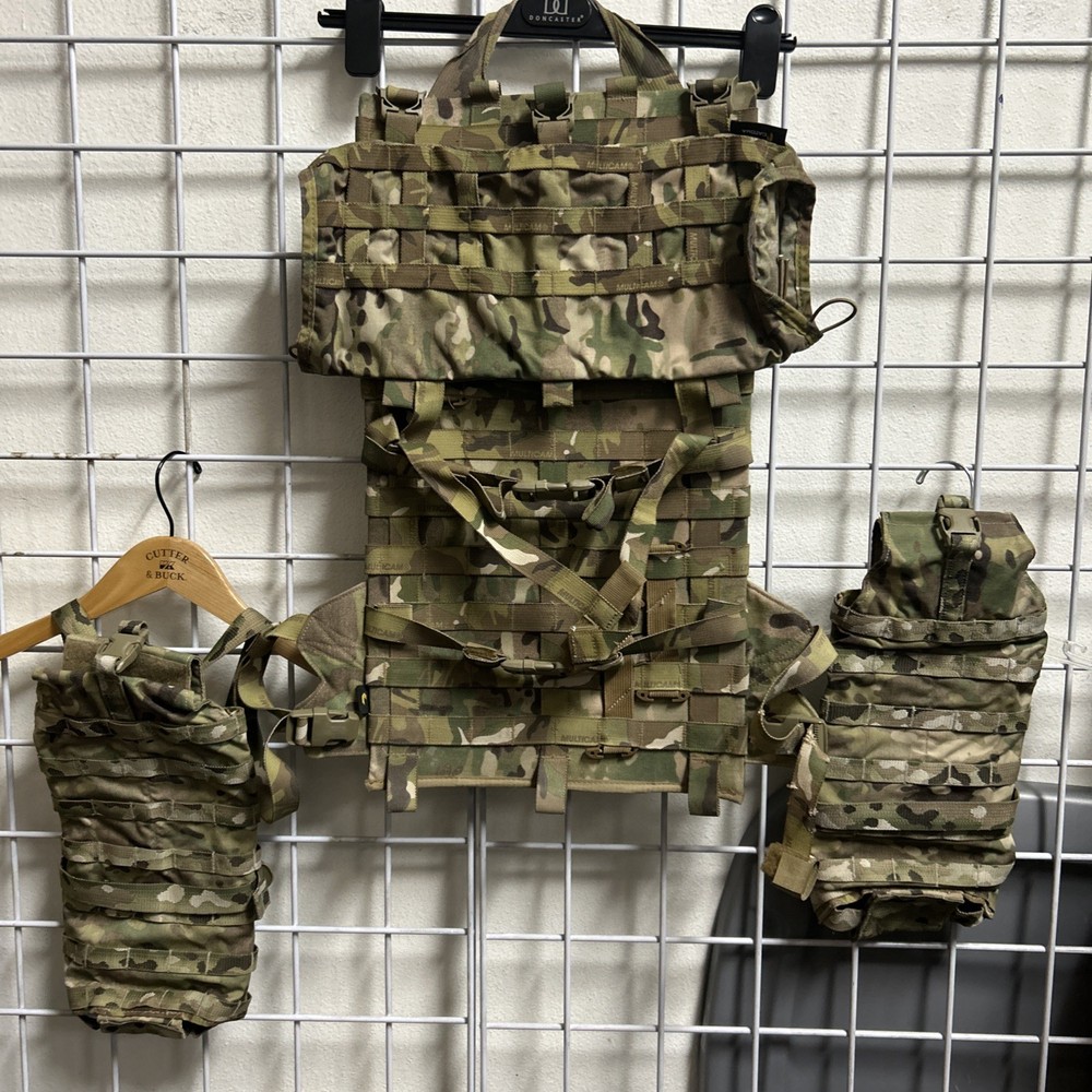 CATOMA Switchblade MOLLE Panel Multicam with Voile Load Straps &EXTRA Pouches