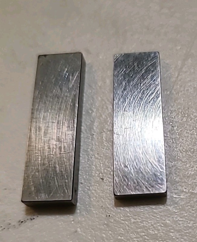 .125 .1305 Rectangular Steel Gage Block. WEBBER
