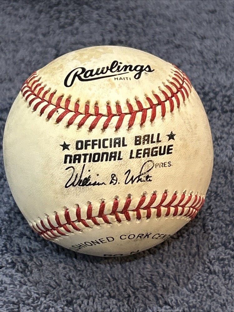 jim gott signed baseball autograph ball auto B