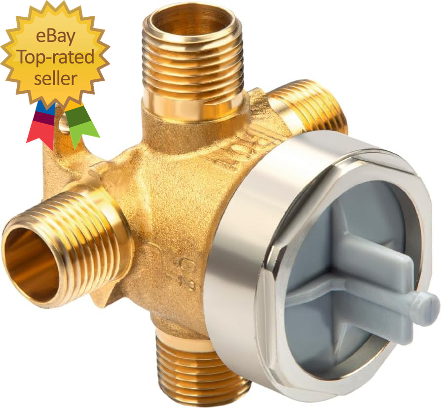 R11000 Rough In Valve for D 3 Setting or 6 Setting Shower Diverter Faucet Compat