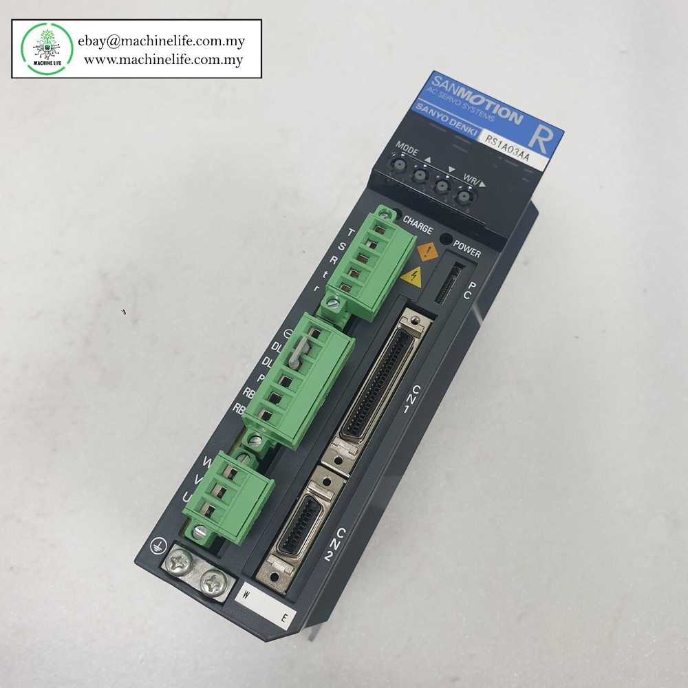 Sanyo Denki RS1A03AAW SANMOTION  AC Servo System