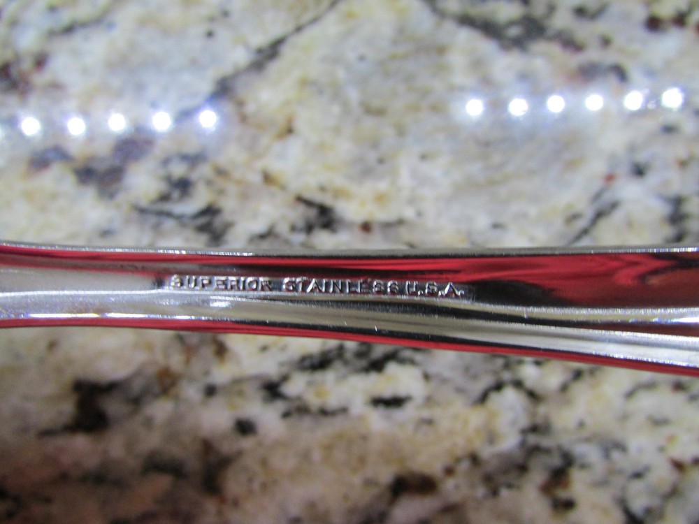 SUPERIOR DYNAMIC STAINLESS SILVERWARE FLATWARE SET 28 PCE MADE IN USA FREE SHIP