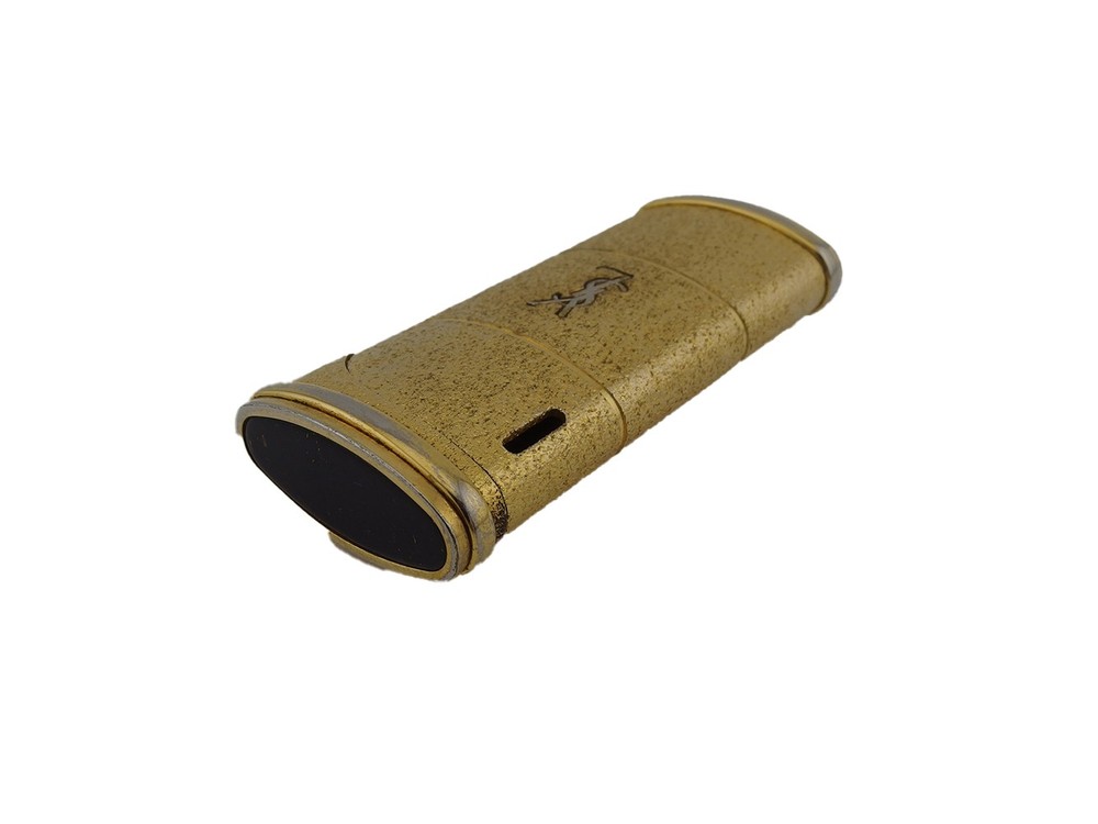 SAINT LAURENT lighter gold Women Authentic secondhand