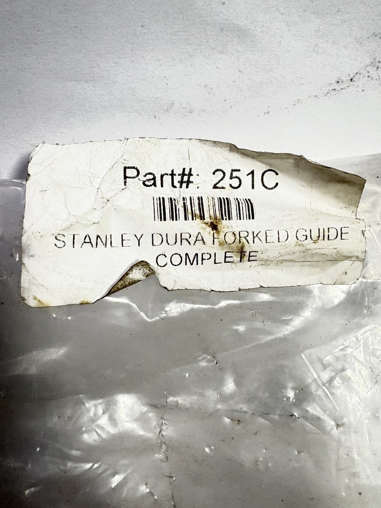 Stanley Part 251C Dura Fork Forked Guide Sliding Door Bottom Guide Roller