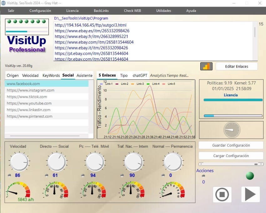 Influencer Tool, SEO, WEB Booster. Positioning