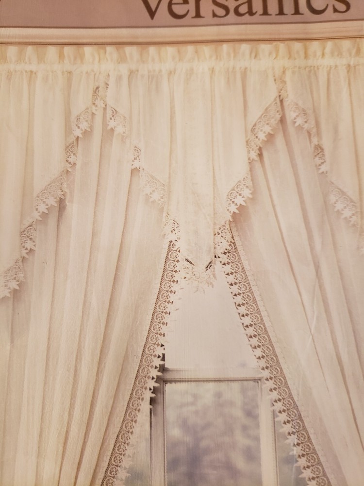 H. C. International Versailles Ecru Valance