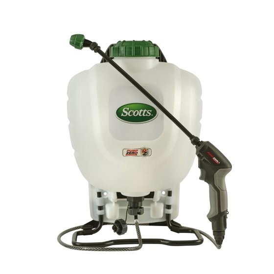 4 Gallon Battery Backpack Sprayer Lithium-Ion Powered Adjustable Garden