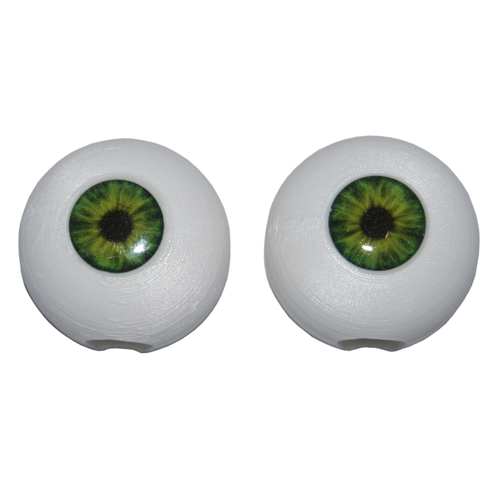 VENTRILOQUIST, PUPPET EYES – 1.5  Diameter – Green