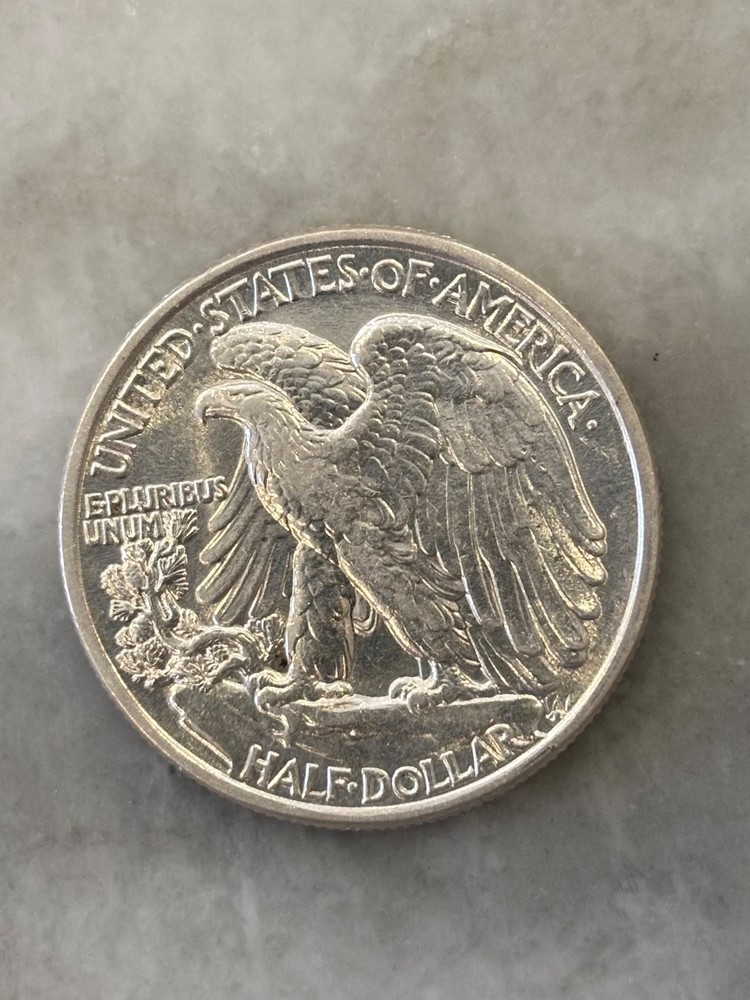 1942 Liberty Walking Silver Half Dollar