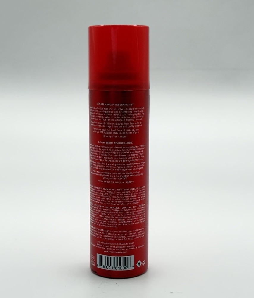 O/S One Size by Patrick Starr GO OFF Makeup Dissolving Mist 3.4oz