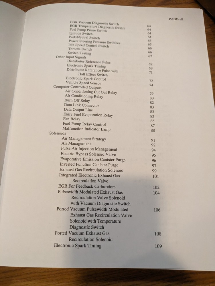 1989-1992 TTS VOLUME 2 BOOK 2 GM ENGINES CONTROL SYSTEM 1981-1984