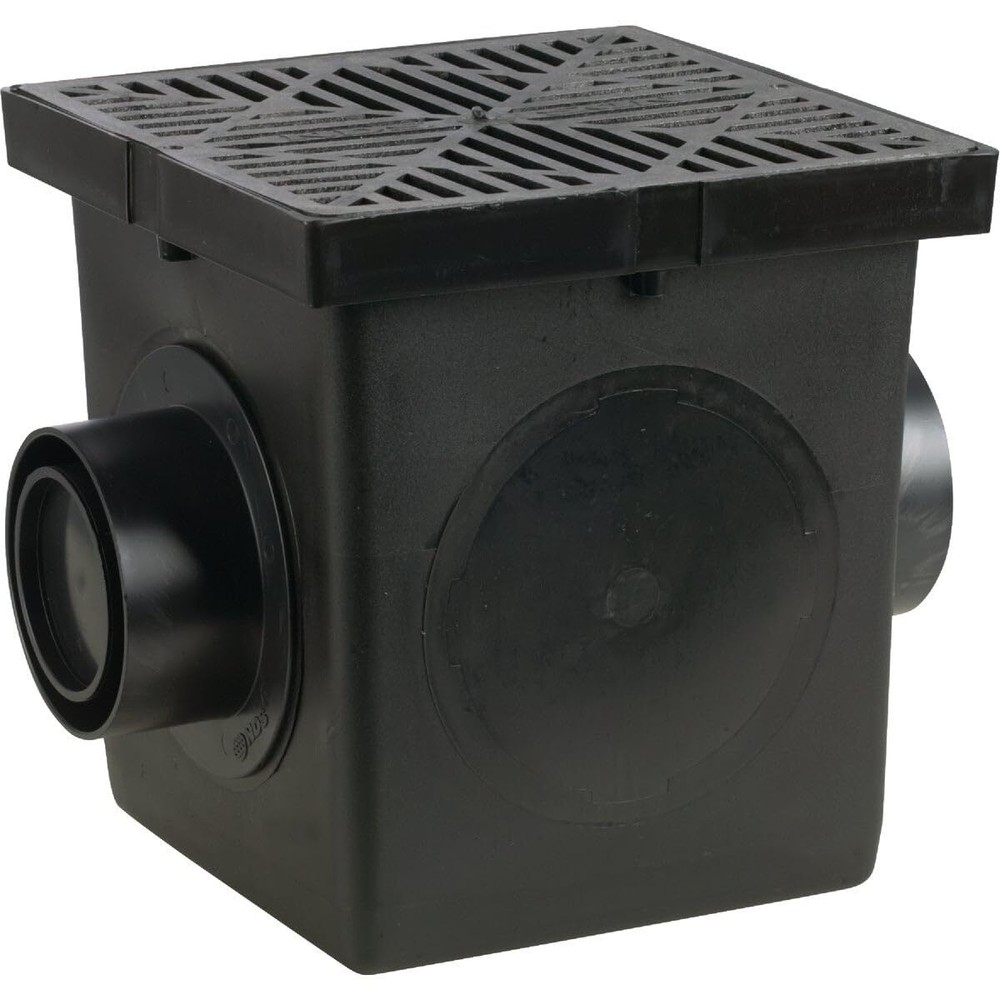 NDS 1200BKITRTL Double Outlet Catch Basin Kit, 12-In. x 12-In. - Quantity 1