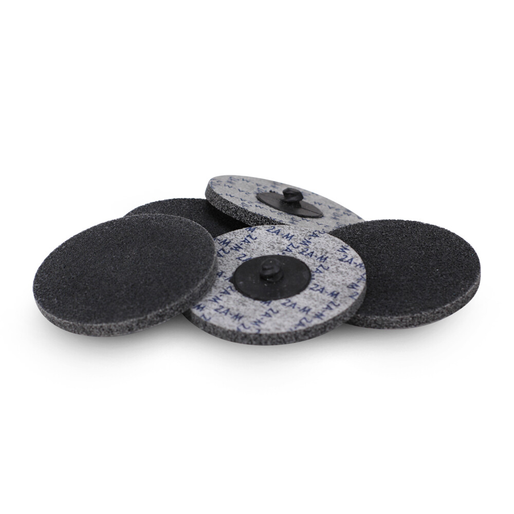 10 Pack - 3 Inch Unitized Quick Change Discs 2AM A/O Medium Deburr Type R Roloc