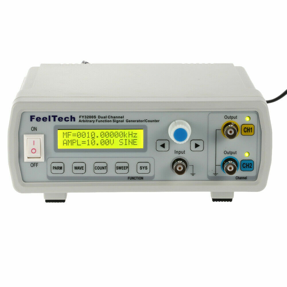20MHz Dual-channel DDS Function Waveform Signal Generator Counter Arbitrary Wave
