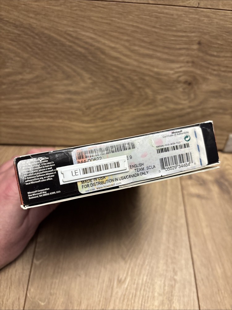 Microsoft Encarta 2004 Reference Library Plus DVD Windows XP New Sealed Box