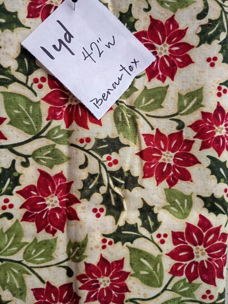 Christmas Print Cotton Fabric Bundle