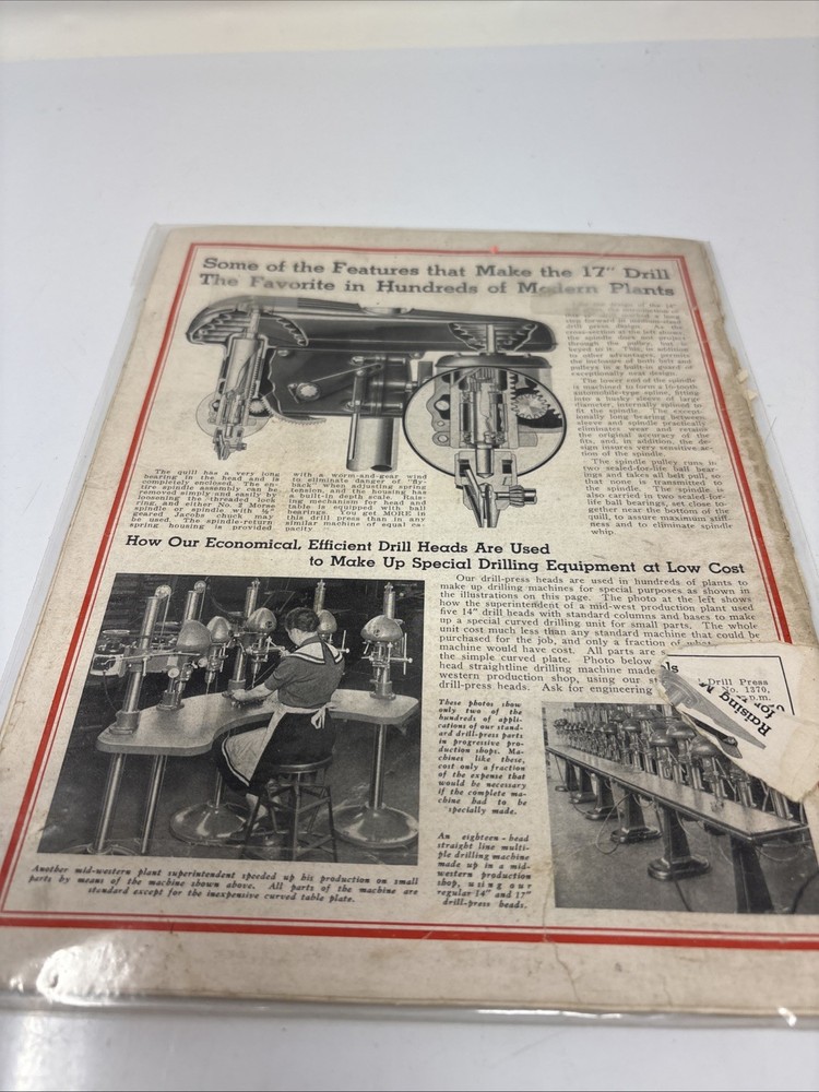 VINTAGE DELTA POWER TOOLS 1939 CATALOG