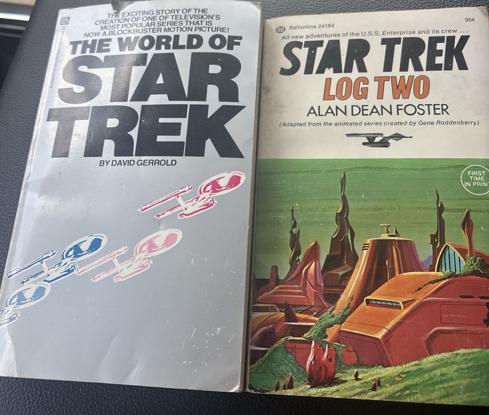 Vintage Star Trek Books