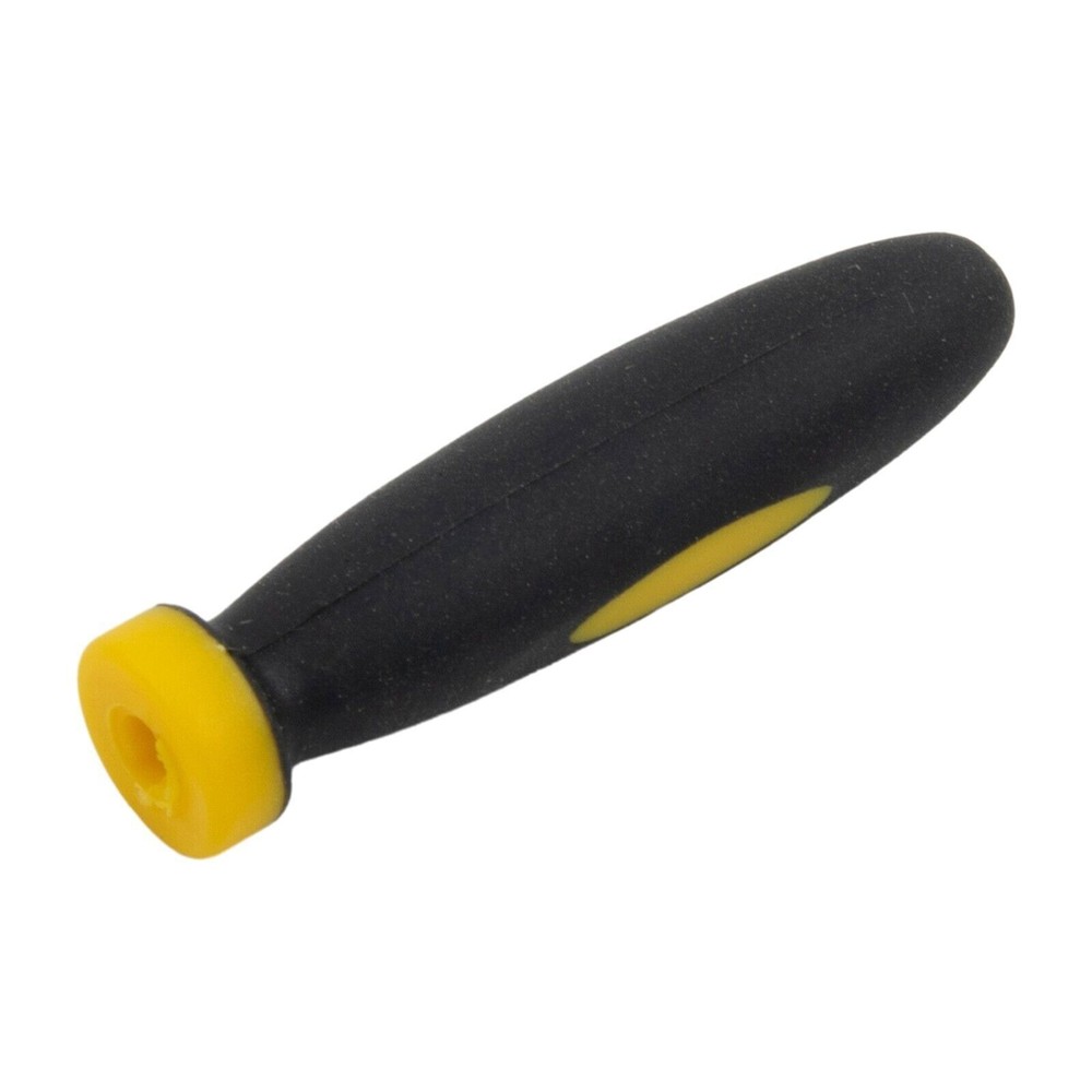 10Pcs Rubber File Handle 2.36Inch 3mm Hole Diameter Grip File Handle Replacement