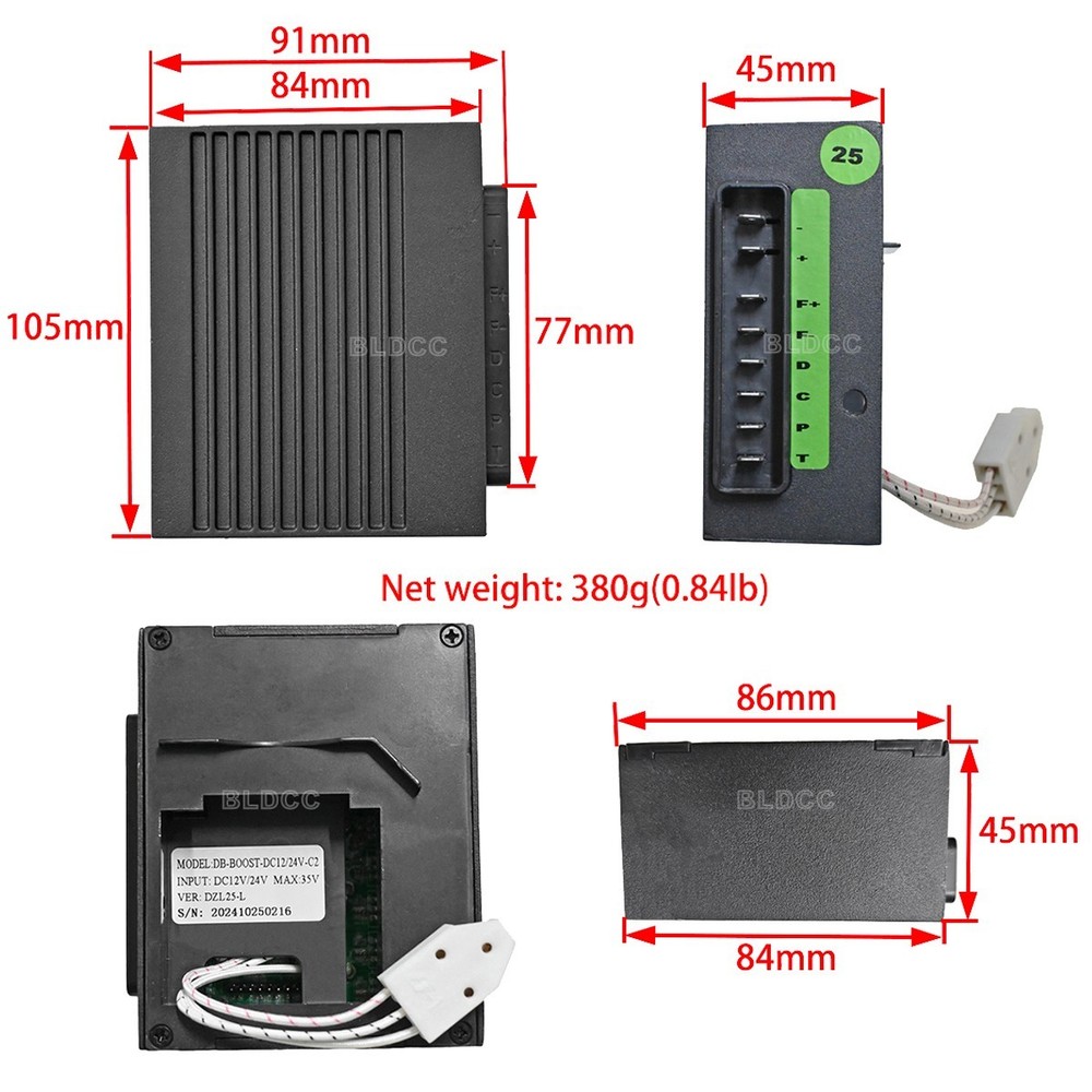 Car Refrigerator DC12V 24V DZL25/DZL35 Variable Frequency Compressor Driver Unit