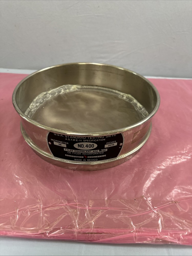 Combustion Engineering- No. 400 - Standard Testing Sieve - 38 Micrometer