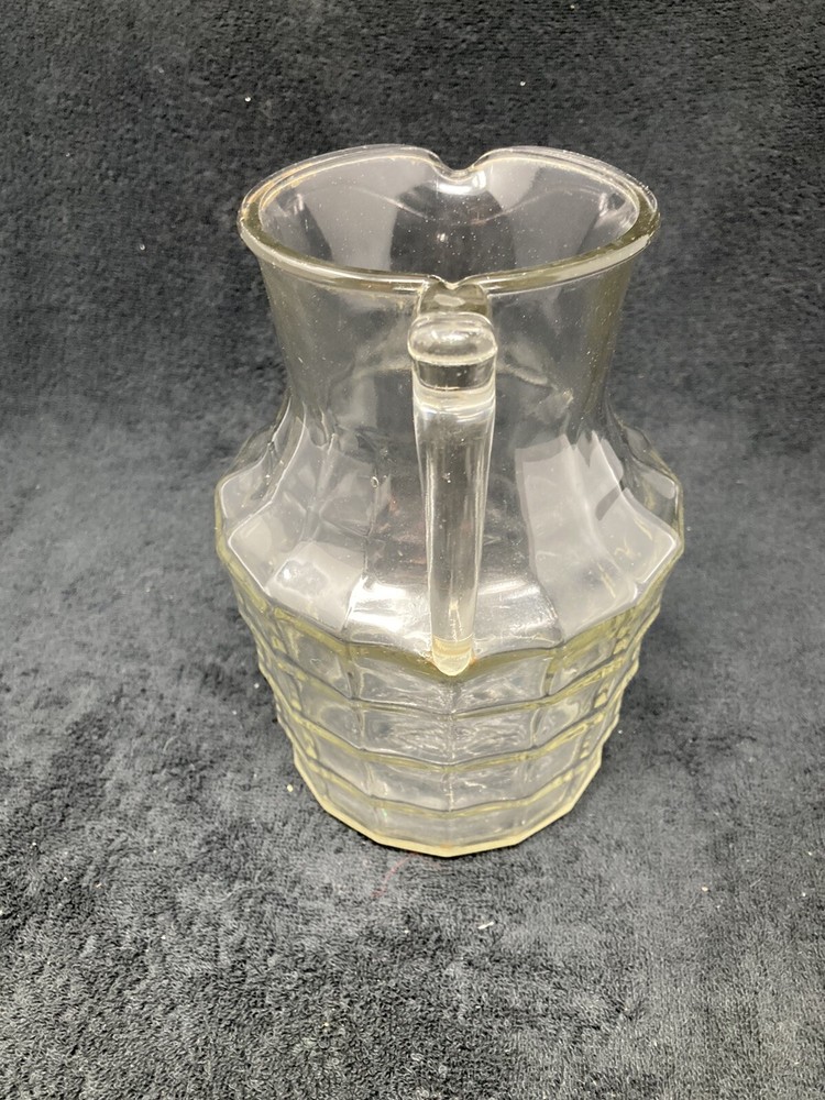 Clear depression era pitcher