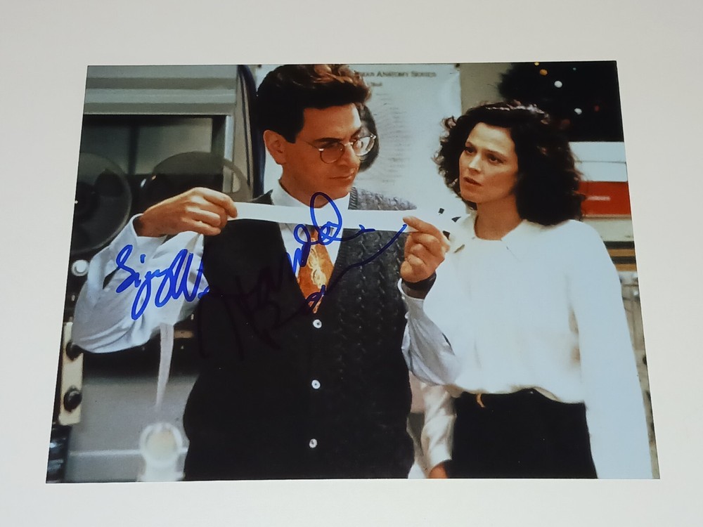 Harold Ramis Sigourney Weaver Ghostbusters Signed Autograph COA Authentication 2