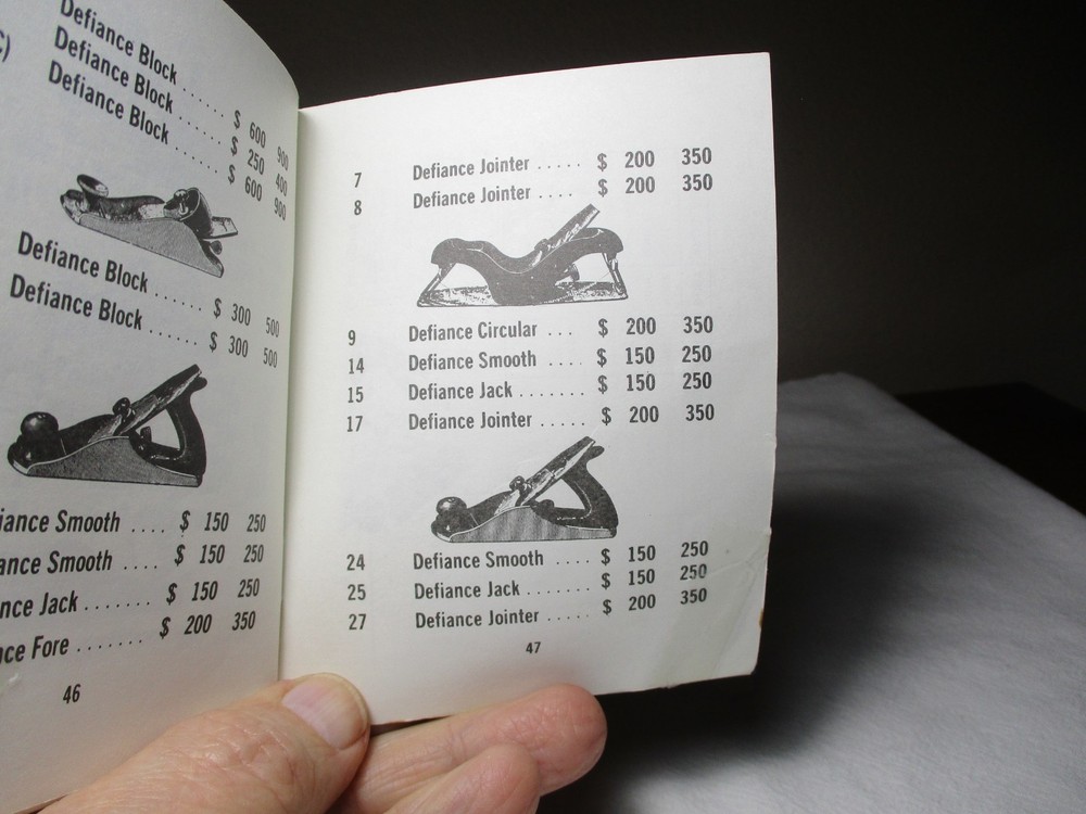 1988 STANLEY PLANES PRICE GUIDE by JOHN WALTER