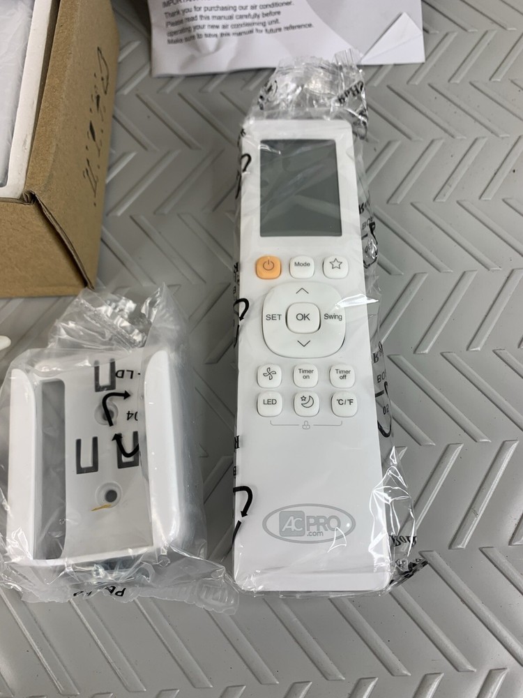 KJR-120X1/TFBG-E A/C Wired Control with additional Remote Control