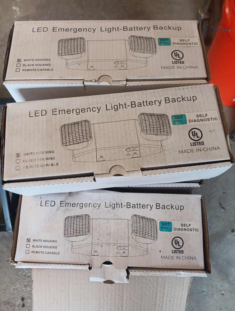 LED Emergency Light with Battery Backup Self Diagnostic