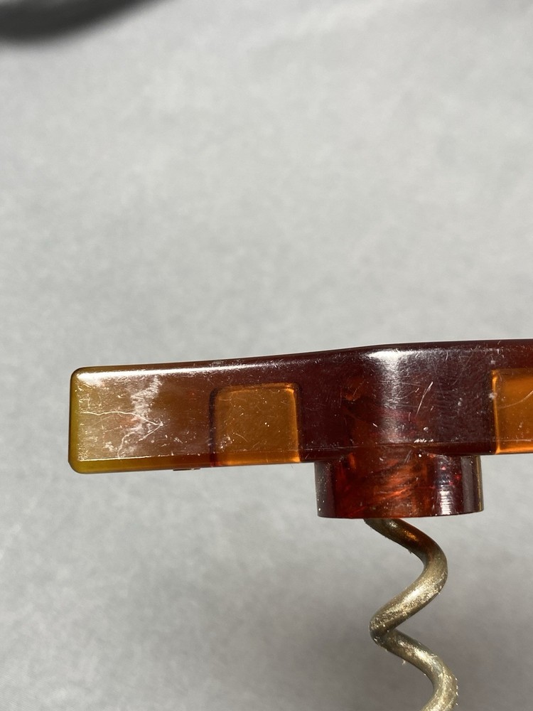 Vintage MCM Bakelite Corkscrew Wine Bottle Opener
