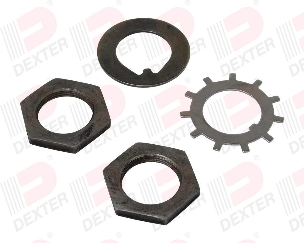 Dexter Axle Spindle Nut Kit for 10K Heavy Duty, 12K, & 15K Axle (K71-341-00)