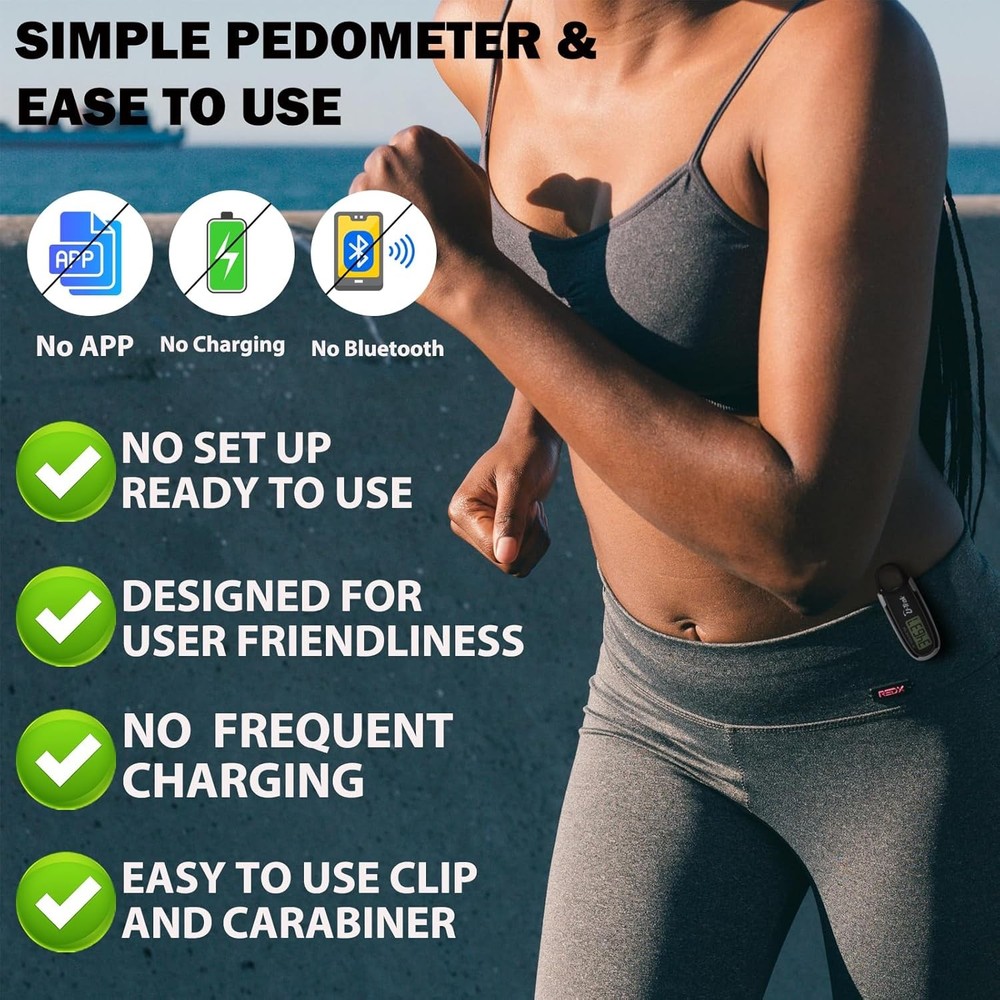 clip on pedometer step counter