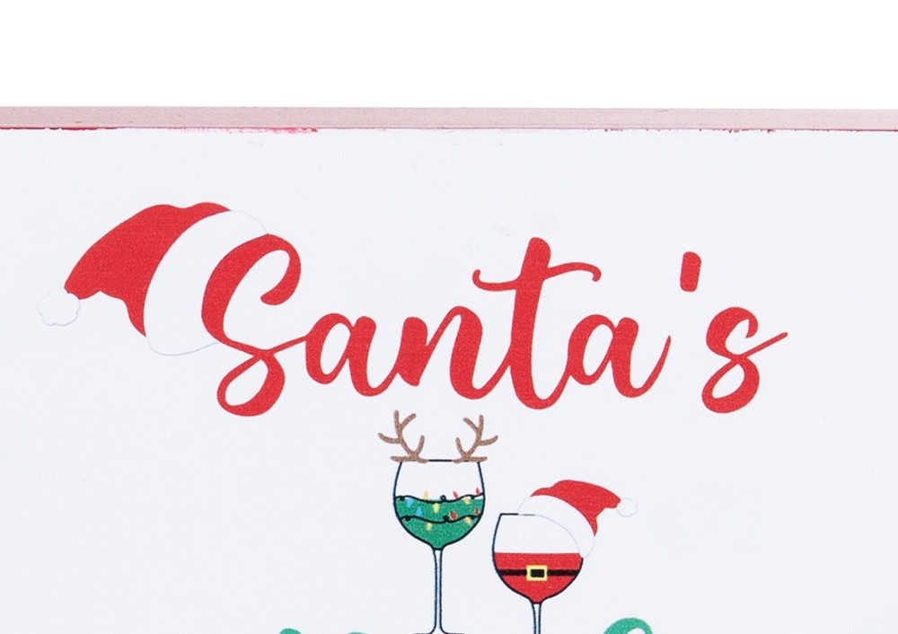 Santa's Real Helpers Shelf Block